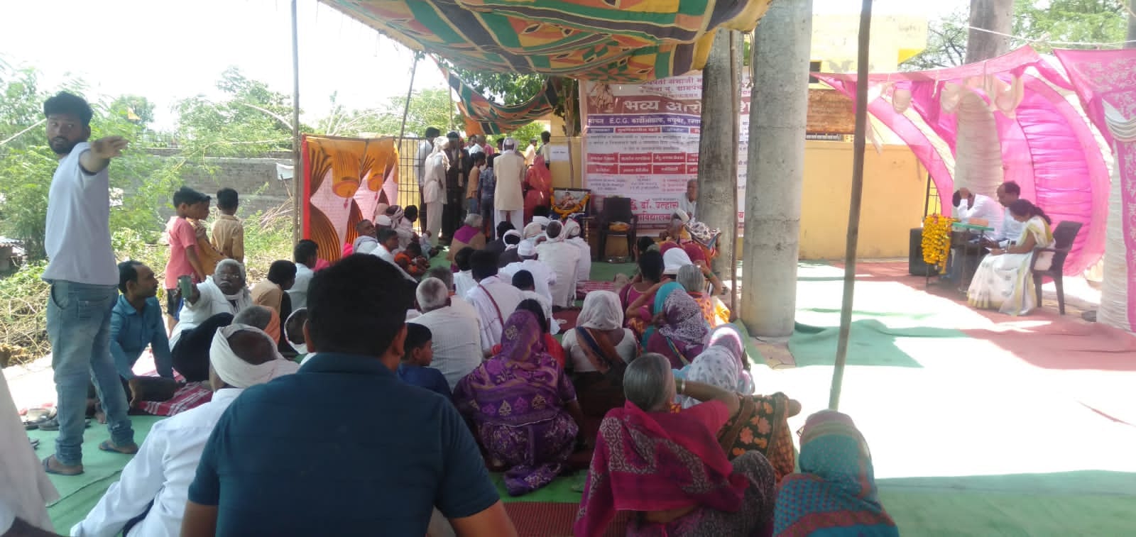 भव्य आरोग्य तपासणी व मार्गदर्शन शिबिर - कळंबा बु.